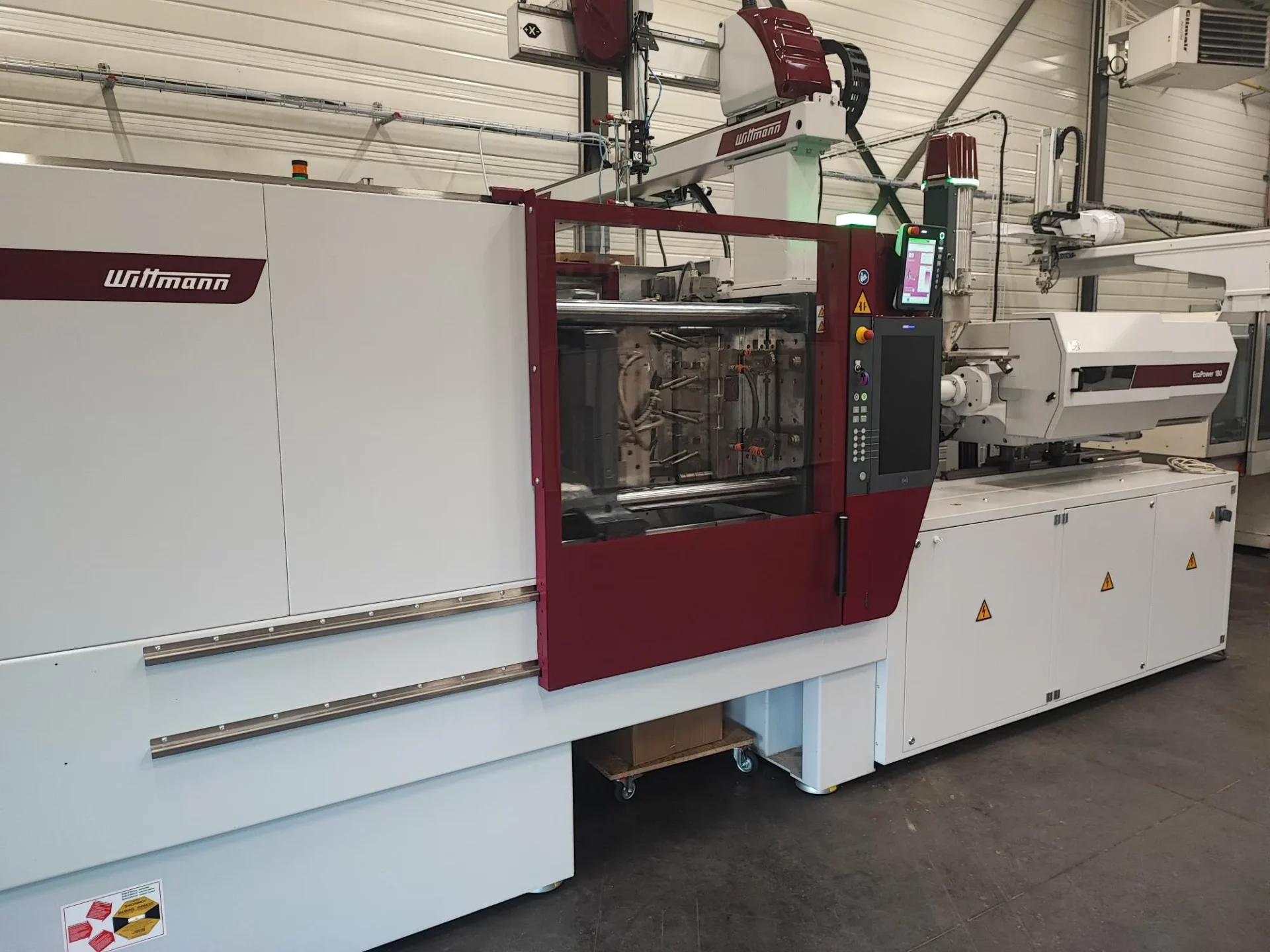 Pro Plast Indus Formation Plasturgie Au Mans Presse Wittmann 180T Electrique 2